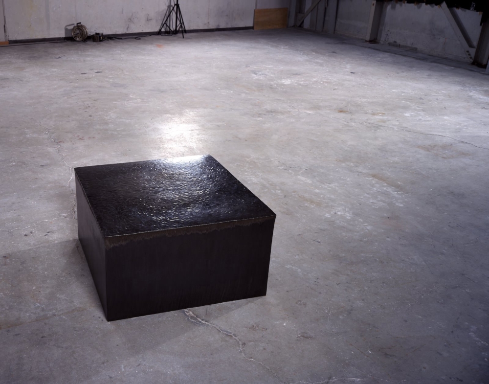 沼 , Abyss , 鉄 , 49.8×91.2×91.0 , 写真 ©️ 山本糾